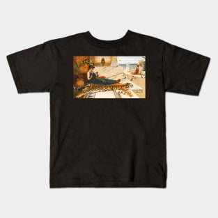 The Sewing Girl by Godward Kids T-Shirt